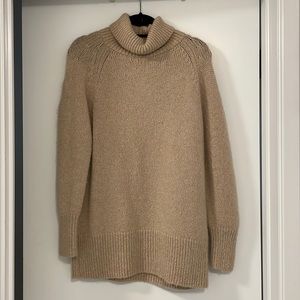 Aritzia, Babaton, Turtleneck Sweater, Size S, Camel